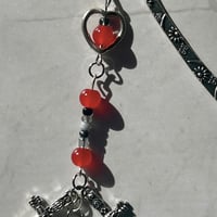 Image 5 of “Star-Crossed Steel” Edition Enemies-to-Lovers Handmade Bookmark