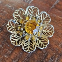 Image 1 of Prosperity Amulet – Vintage 1940s Magickal Brooch - Witchcraft Talisman - Ritual Enchantment