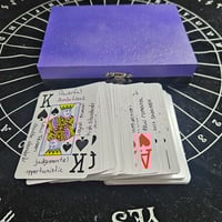 Image 2 of Cartomancy Learning Deck Gypsy Cards for Fortune Telling, Divination, and Card Reading Sessions w...