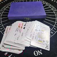 Image 5 of Cartomancy Learning Deck Gypsy Cards for Fortune Telling, Divination, and Card Reading Sessions w...