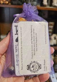 Image 7 of Cartomancy Learning Deck HANDWRITTEN Divination Tool with Guides and Book. Gypsy Cards Fortune Te...