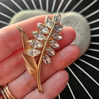 Image 5 of Vintage Leaf Brooch for Prosperity, Confidence &amp; Divine Flow