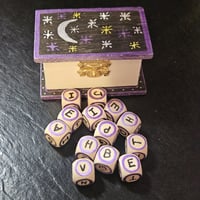 Image 1 of Spirit Dice for Divination and Connection to Spirits for Seance, Paranormal Haunting Investigatio...