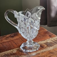 Image 1 of Moon Water Altar Vessel - Vintage glassware for altar decor and ritual use