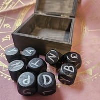 Image 1 of Spirit Dice Divination Tool for Seances, Spirit Connection, Haunted and Paranormal investigations