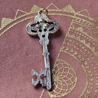 Image 4 of Ritual Talisman for Luck, Balance, Protection, Intuition | Witchcraft Skeleton Key Amulet