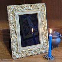 Image 1 of Black Scrying Mirror - Divination Tool for Witchcraft, Seance, Spirit Communication, Magick, Medi...