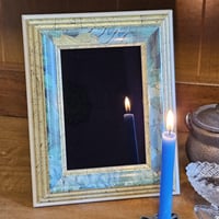 Image 2 of Black Scrying Mirror Divination Tool for Witchcraft, Seance, Spirit Communication, Magick, Medita...