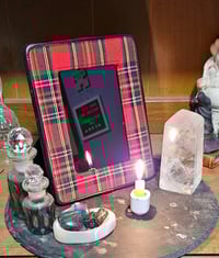 Image 2 of Black Scrying Mirror Divination Tool - Spirit Communication - Meditation and Rituals -Altar Tool