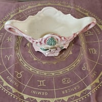 Image 5 of Vintage Ceramic Rose Ritual Altar Bowl | Offering Vessel, Flower Display, or Feminine Ritual Decor