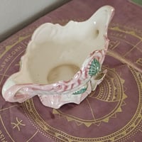 Image 6 of Vintage Ceramic Rose Ritual Altar Bowl | Offering Vessel, Flower Display, or Feminine Ritual Decor