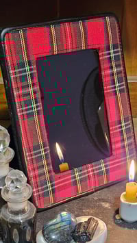 Image 3 of Black Scrying Mirror Divination Tool - Spirit Communication - Meditation and Rituals -Altar Tool