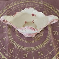 Image 7 of Vintage Ceramic Rose Ritual Altar Bowl | Offering Vessel, Flower Display, or Feminine Ritual Decor