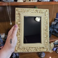 Image 5 of Black Scrying Mirror - Divination Tool for Witchcraft, Seance, Spirit Communication, Magick, Medi...