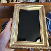 Image 6 of Black Scry Mirror Divination Tool for Witchcraft, Seance, Spirit Communication, Magick, Meditatio...