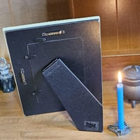 Image 6 of Black Scrying Mirror - Divination Tool for Witchcraft, Seance, Spirit Communication, Magick, Medi...