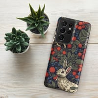 Image 24 of Boho Nature Cottagecore Inspired White Rabbits Among Berries Tough case for Samsung®