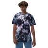 baskets oversized tie-dye t-shirt