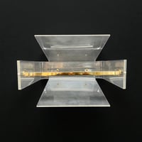 Image 10 of Porte-revue vintage David Lange pour Roche Bobois - Plexiglas et laiton - Années 70