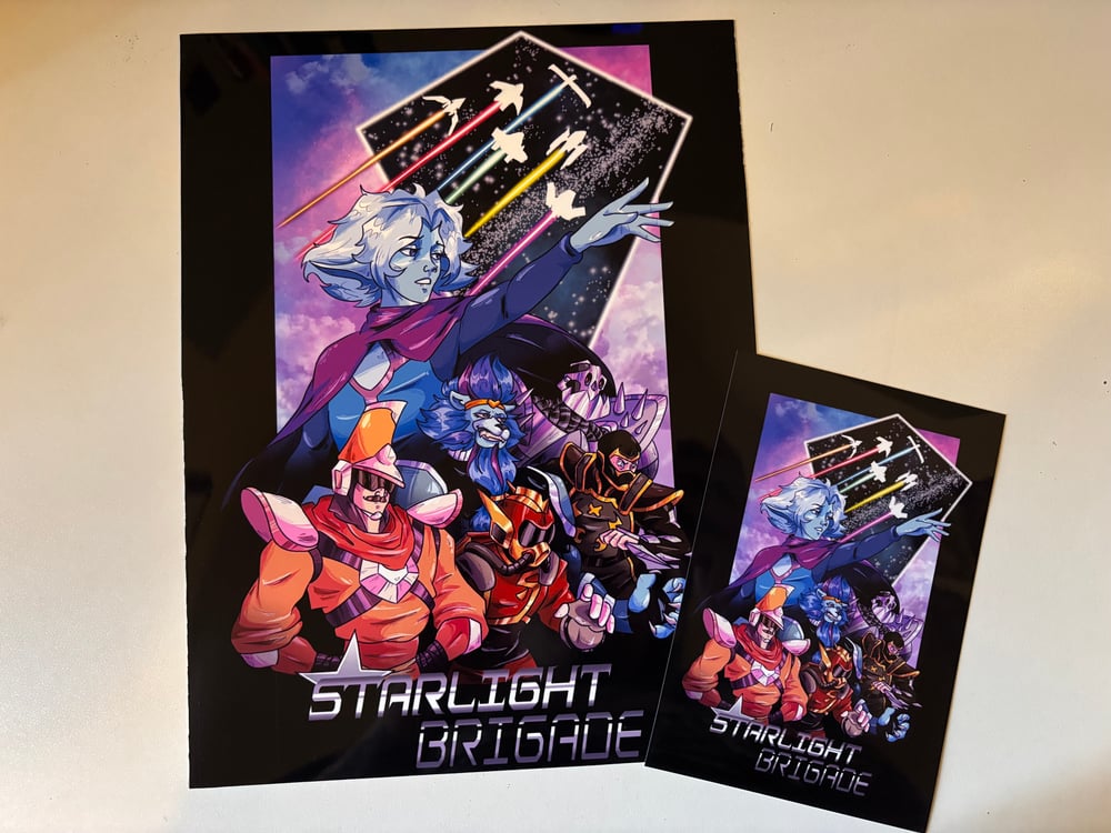 Image of TWRP Starlight Brigade Print