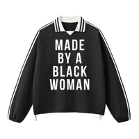 MADE BY A BLACK WOMAN COLLAR SWEATSHIRT