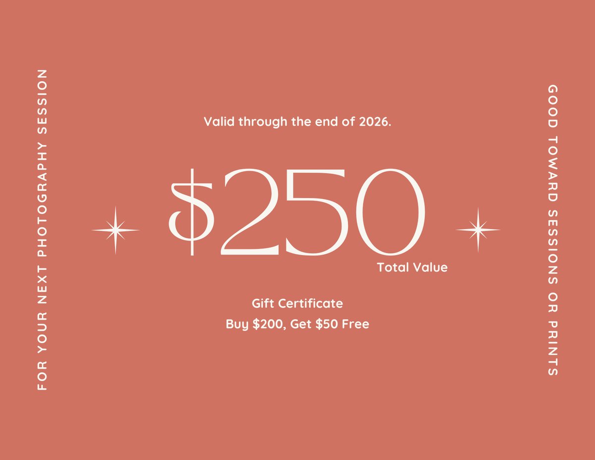 Image of Gift Certificate ~ Buy $200, Get $50 Free!