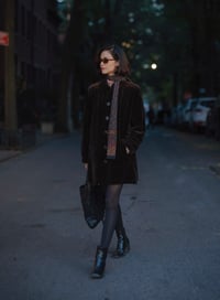 Image 5 of 1980s Yves Saint Laurent long velvet jacket