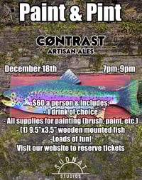 Paint & Pint @ Contrast Marietta