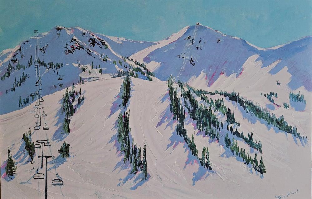 Image of Mountain Calling - Original Painting 