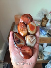 Image 3 of Sardonyx Palm Stone, Tumbled crystals
