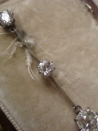Image 3 of EDWARDIAN 18CT LARGE OLD CUT DIAMOND 1.70ct DROP EARRINGS