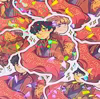 Image 1 of 『Merlin』For The Love Of Camelot Holographic Sticker