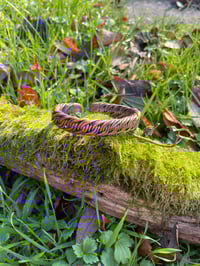 Image 2 of Double snake belly copper bracelet