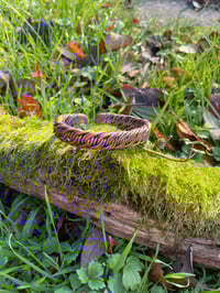 Image 3 of Double snake belly copper bracelet
