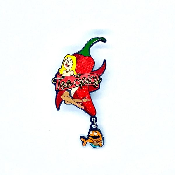 Image of She Is Immortal Enamel Pin