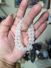 Image 2 of Rainbow Moonstone Bracelet, Gemstone Healing Jewelry