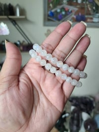 Image 3 of Rainbow Moonstone Bracelet, Gemstone Healing Jewelry