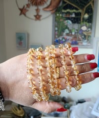 Image 2 of Natural Citrine Crystal Bracelet, Money crystals