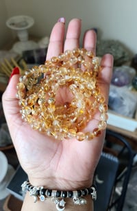 Image 4 of Natural Citrine Crystal Bracelet, Money crystals