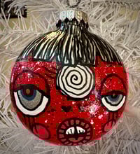 Round Flat Ornament C