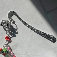 Image 6 of "Crown of the Crimson Heart” Edition – Handmade Fae-Court Hook Bookmark