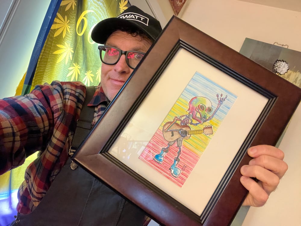 Image of Striped Skeleton Strummer