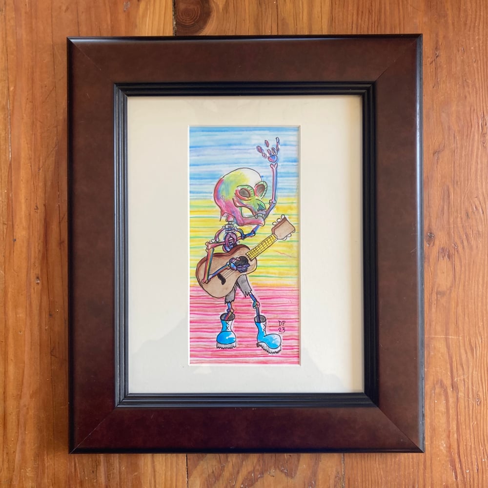 Image of Striped Skeleton Strummer