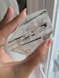 Image 2 of Black tourmaline in quartz, Crystal freeform