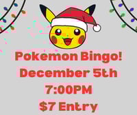 Pokemon Bingo December 5th