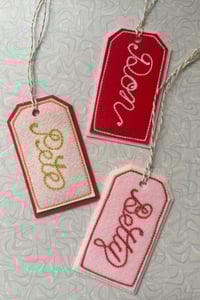 Image 5 of Custom Chainstitched Gift Tags