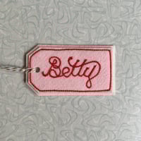 Image 2 of Custom Chainstitched Gift Tags