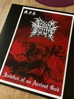 Image of ICHORS GLAIVE - Solstice of an ancient god Test Press