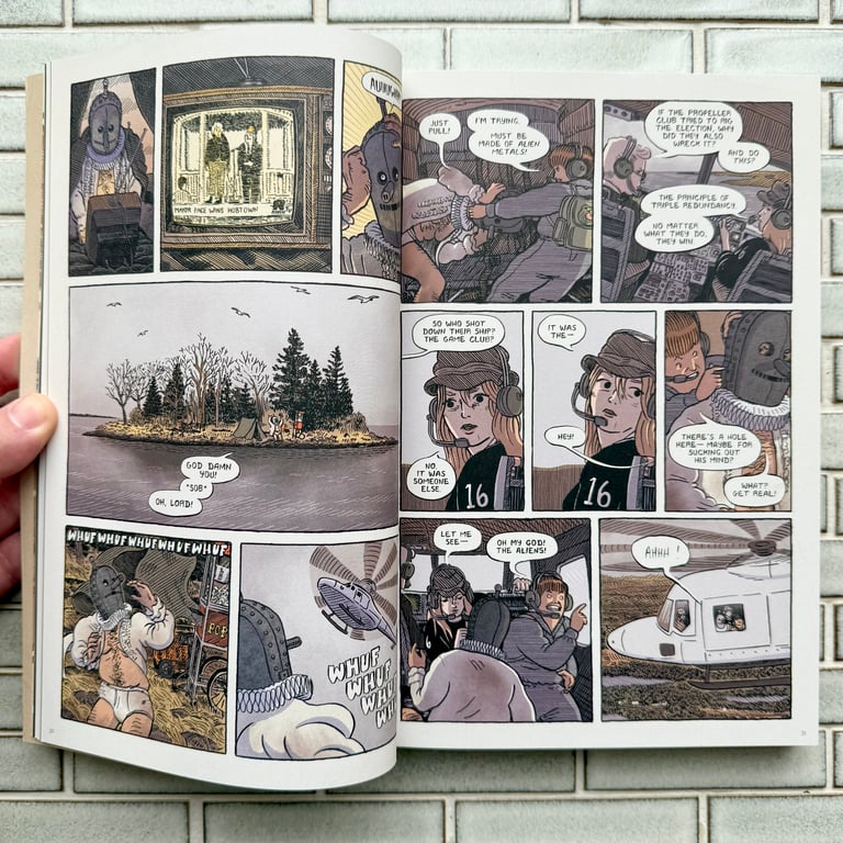 [PRE-ORDER] Hobtown Mystery Stories: Secret of the Saucer by Bertin & Forbes - EXCLUSIVE POSTCARD Image 5