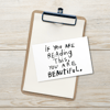 If You Are Reading This... Postcard